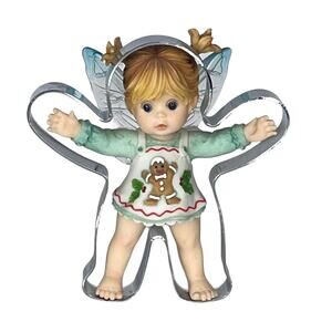 My Little Kitchen Fairies Cookie Cutter Fairie Christmas Apron Fairy Girl Figure